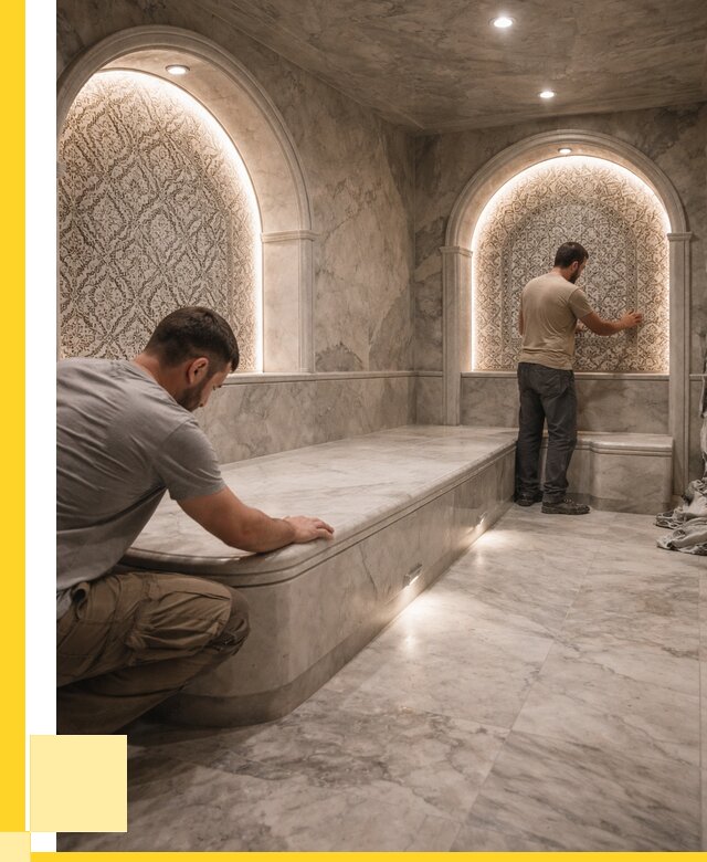 Турецкие бани под ключ в Кохме от 259700 р. | ЭриданКхм