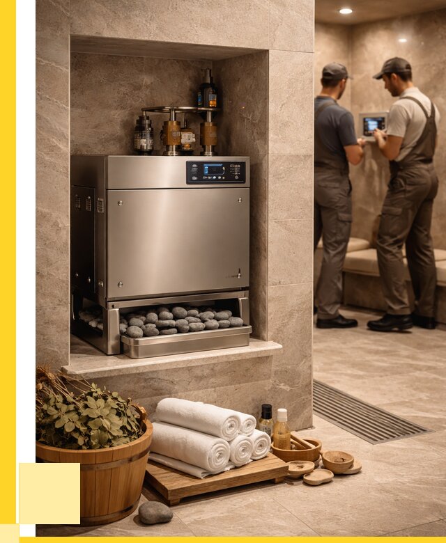 Парогенераторы для хамама в Кохме от 77910 р. | ЭриданКхм