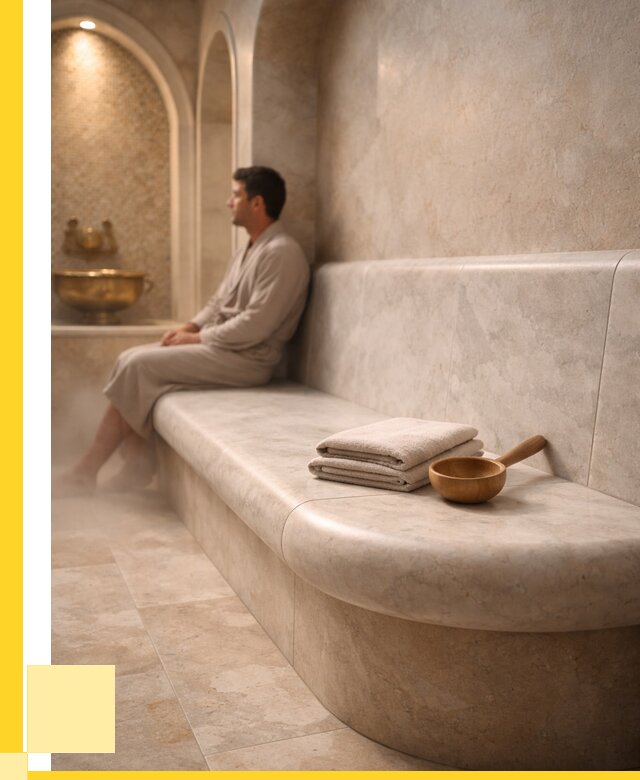 Сиденья для хамама в Кохме под ключ от 12466 р. | ЭриданКхм