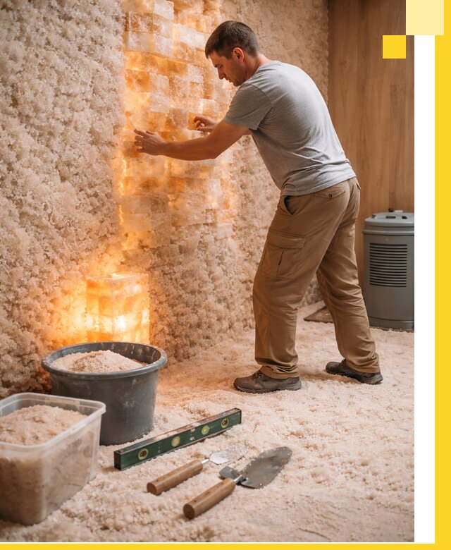 Проектирование и монтаж соляных комнат в Кохме под ключ